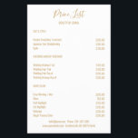 Flyer Beige blanco simple<br><div class="desc">El Viajero Beige Blanco,  moderno y sencillo. Entworfen für Designer,  Styhear,  Salons,  Haare und Make-up Künstler,  Nails und Lash Künstler,  Wellness-Center und mehr.</div>