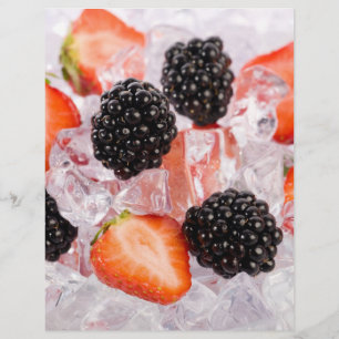 Flyer Berries en el hielo