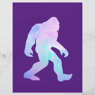 Flyer Bigfoot acuarela      