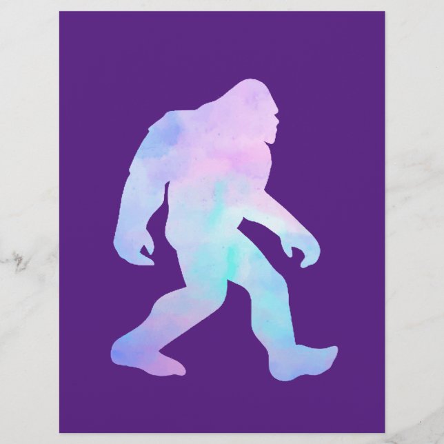 Flyer Bigfoot acuarela       (Frente)