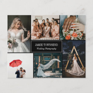 Flyer Black Photo Collage Professional Photographer