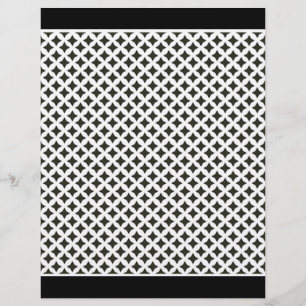 Flyer BlackWhitePolkaDots