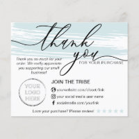 Blue Online Store Small Business Gracias