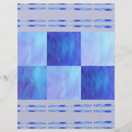 Flyer Blue Skies Tiles Bulk Scrapbook Paper Pages