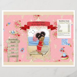 Flyer Boardwalk Victoriana Beach Summer Chip Bag