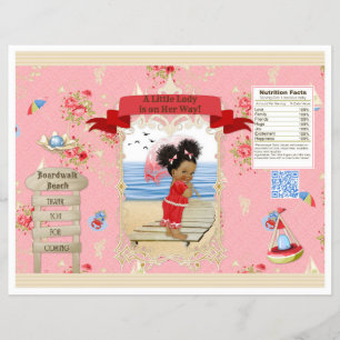 Flyer Boardwalk Victoriana Beach Summer Chip Bag