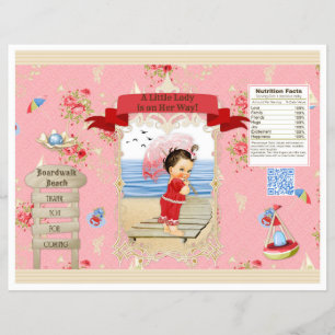 Flyer Boardwalk Victoriana Beach Summer Chip Bag