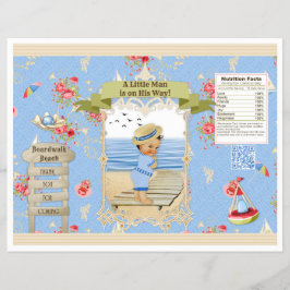 Flyer Boardwalk Victoriana Beach Summer Chip Bag