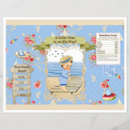 Flyer Boardwalk Victoriana Beach Summer Chip Bag