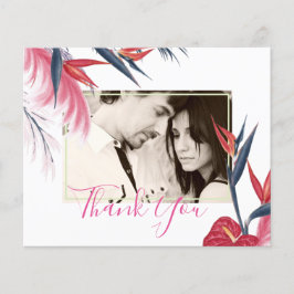 Flyer Boda de Berry de la Marina Tropical Pampas