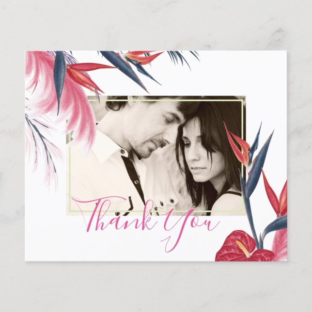 Flyer Boda de Berry de la Marina Tropical Pampas (Frente)