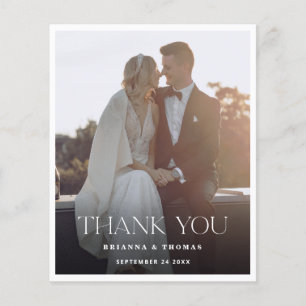 Flyer Boda de fotografía elegante y económica gracias