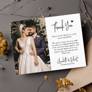 Flyer Boda de fotos del corazón del presupuesto Gracias