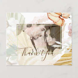 Flyer BODA de Grado BOHO Tropical Pampas