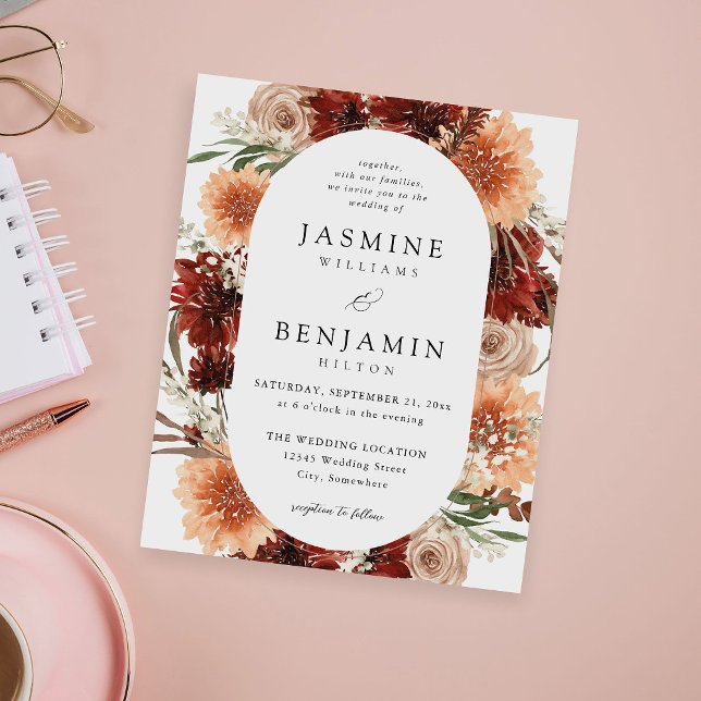 Flyer Boda de la Tierra Rústica Presupuestaria y de las  (Subido por el creador)