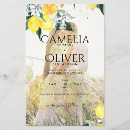 Flyer BODA de Lemons QR