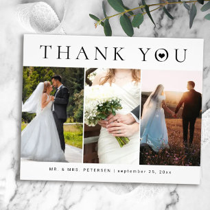 Flyer Boda de presupuesto gracias tipografía fotográfica