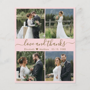Flyer Boda de Presupuestos Amor y Gracias Collage Gracia