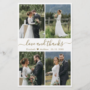 Flyer Boda de Presupuestos Amor y Gracias Collage Gracia