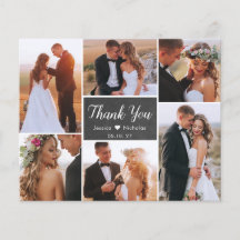 Boda de Tipografía de Collage de Presupuestos Grac
