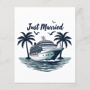 Flyer Boda de verano recién casada esposa esposa de mari