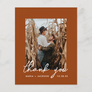 Flyer Boda del Boho oxidado del presupuesto.