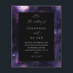 Flyer Boda del Espacio Ultraterrestre de la Galaxia Pres<br><div class="desc">** EL PAPEL MATTE ES DELGADO. ACTUALIZAR PARA UN PAPEL MÁS ESPESO. NO SE INCLUYEN ENVELOPES.*** Sin sobres, versión de volante de papel. Ahorra dinero en invitaciones con esta invitación en papel. Prepárese a sus invitados para su sorprendente Boda con su volante Boda del espacio exterior Galaxy ¿Desea este diseño...</div>