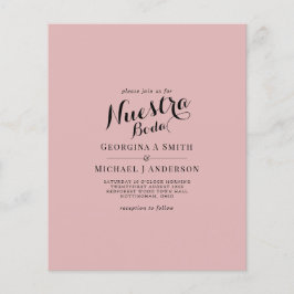 Flyer BODA español Bilingual Boda Boda Flye