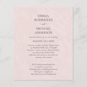 Flyer Boda española invita a consejo presupuestario BILI