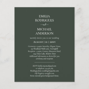 Flyer Boda española invita a consejo presupuestario BILI