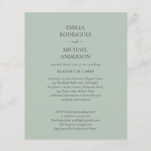 Flyer Boda española invita a consejo presupuestario BILI