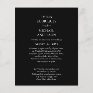 Flyer Boda española invita a consejo presupuestario BILI