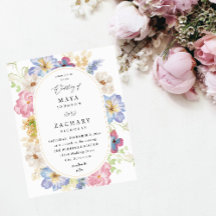 Boda floral rosa y morado