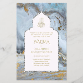 Flyer Boda Musulmana WALIMA Nikah