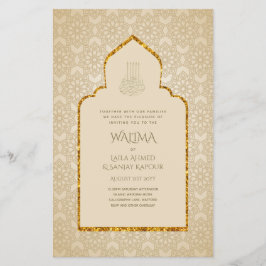 Flyer Boda Musulmana WALIMA Nikah