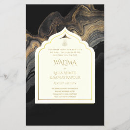 Flyer Boda Musulmana WALIMA Nikah