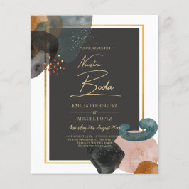 Flyer BODA Resumen de los tonos de la Tierra del PRESUPU