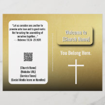 Boletín de la Iglesia contemporánea de oro moderno