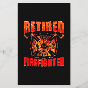 Flyer Bombero de la bandera estadounidense de la línea r