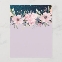 Flyer BONITO DE PRESUPUESTO FENÓMENO O Plantilla DE NEGO