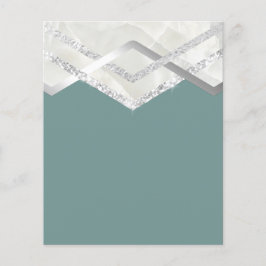 Flyer BONITO DE PRESUPUESTO FENÓMENO O Plantilla DE NEGO