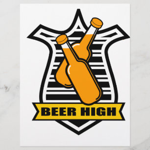 Flyer borrachera de cerveza