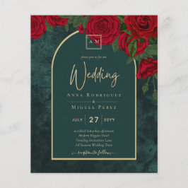 Flyer Bosque PresupuestarioInVITACIÓN de Boda de Inviern
