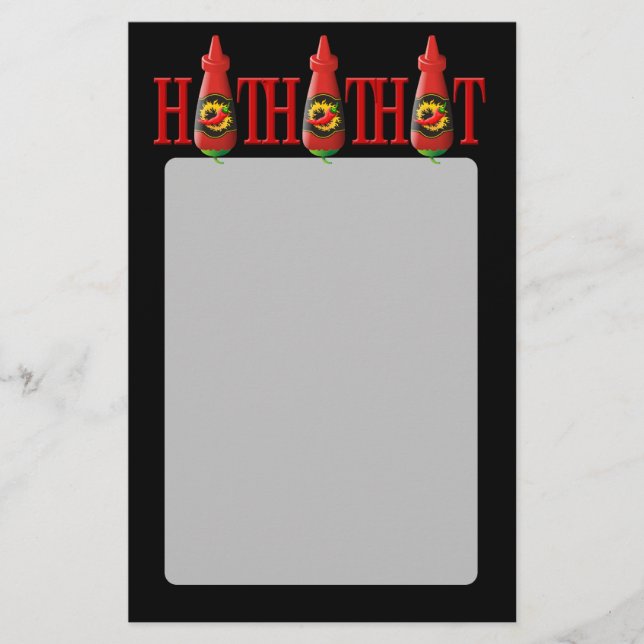 Flyer Botella de Salsa Caliente (Frente)