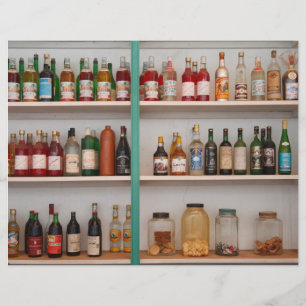 Flyer Botellas de licor