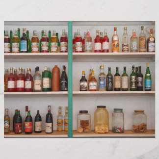 Flyer Botellas de licor