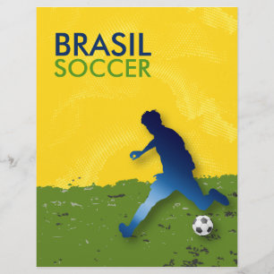 Flyer Brasil Soccer