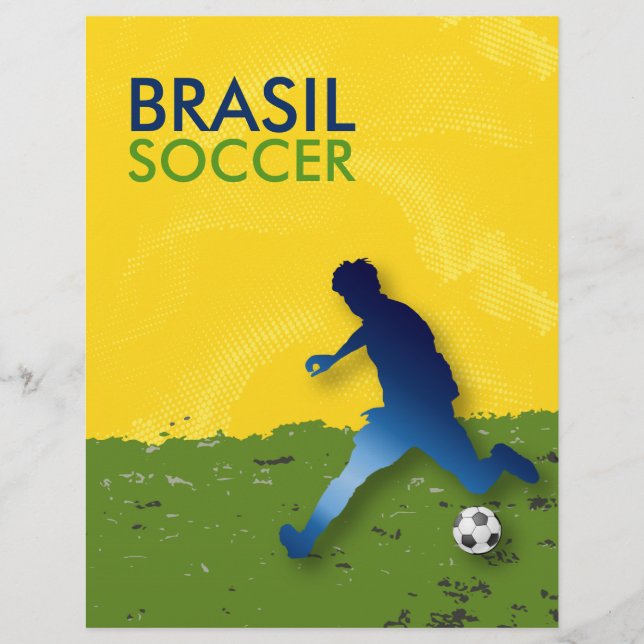 Flyer Brasil Soccer (Frente)