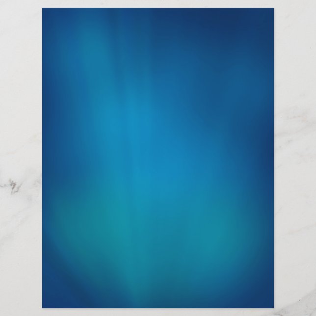 Flyer Brillo submarino azul profundo (Frente)