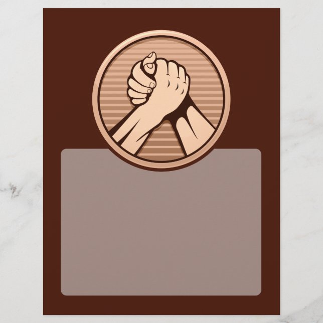 Flyer Bronce en lucha armada (Atrás)